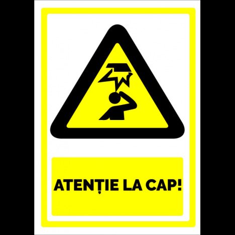 Indicator atentie la cap